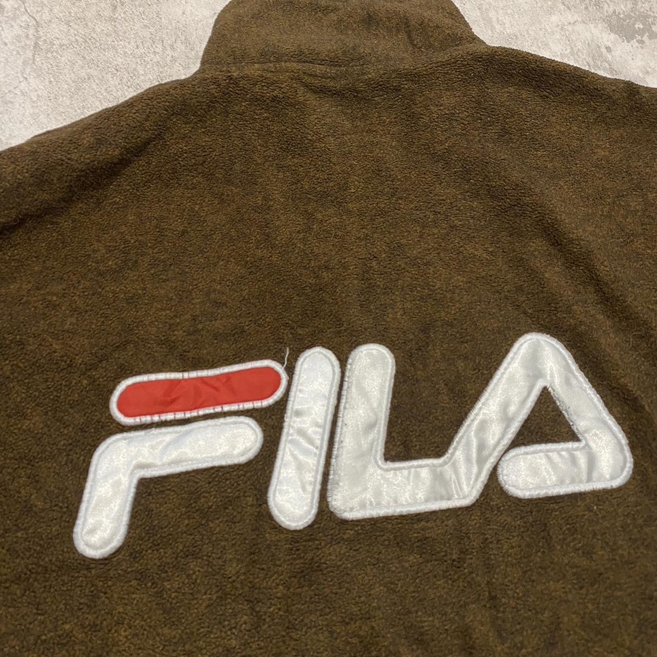 Fila Brown Fila fleece with embroidered logo, featuring Size US L / EU 52-54 / 3 - 4 Thumbnail