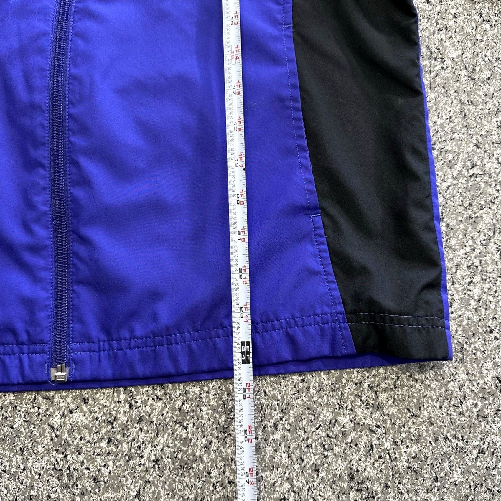 Adidas VINTAGE adidas Jacket Womens M Track Windbreaker Purple Black Y2K 05 Size M / US 6-8 / IT 42-44 - 6 Thumbnail
