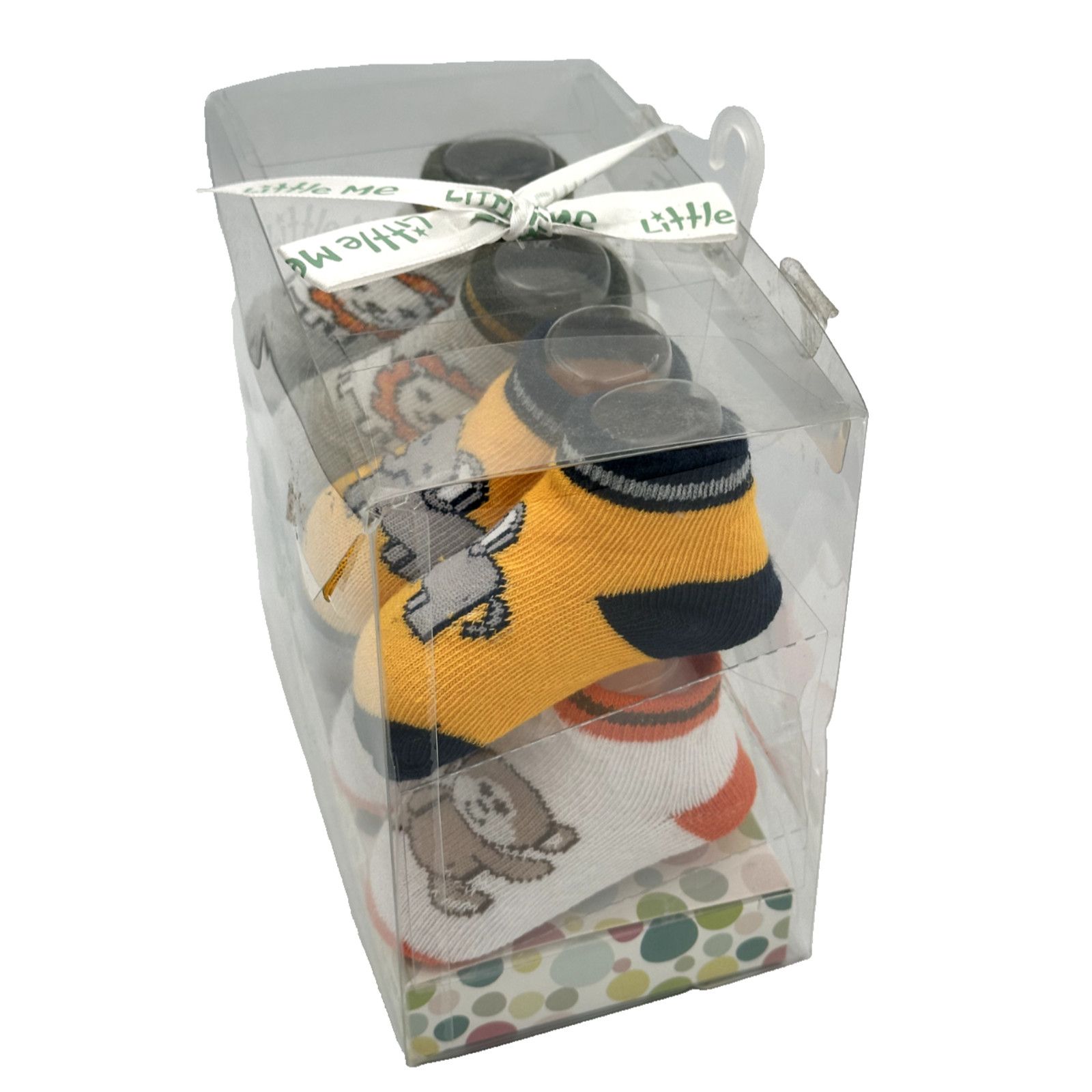Other Little Me Baby Booties 4-Pair Assorted Animal Jungle Safari Size US 5 / EU 37 - 5 Thumbnail
