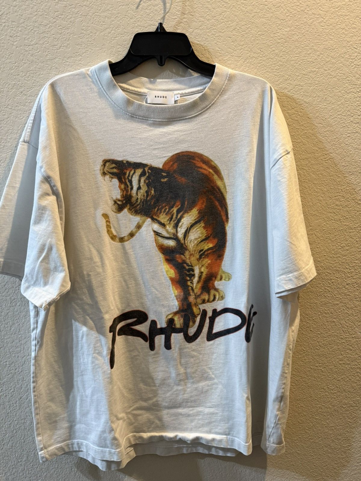 Rhude Rhude Off White Printed T-Shirt Size US XL / EU 56 / 4 - 1 Thumbnail