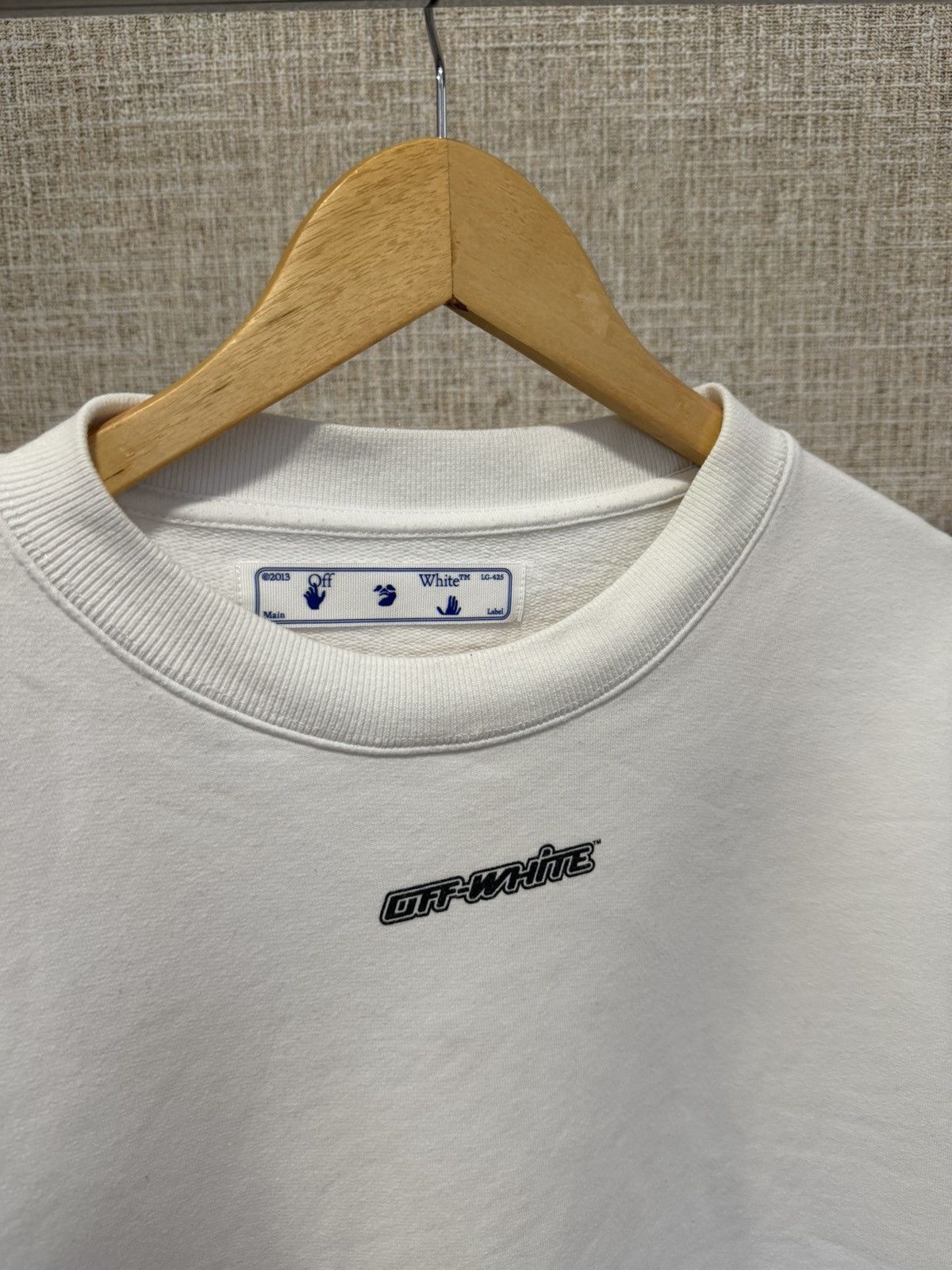 Off-White OFF WHITE MARKER ARROWS WHITE SWEATSHIRT Size US S / EU 44-46 / 1 - 4 Thumbnail