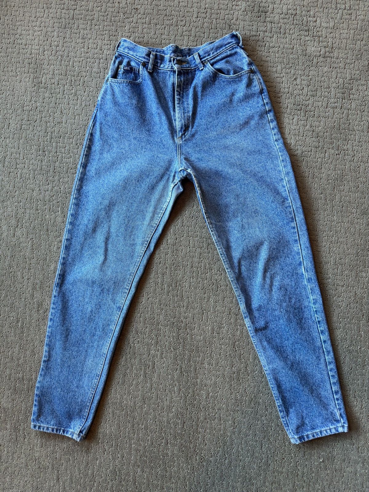 Lee × Vintage Medium Wash Rider Jeans Size 30" / US 8 / IT 44 - 1 Thumbnail