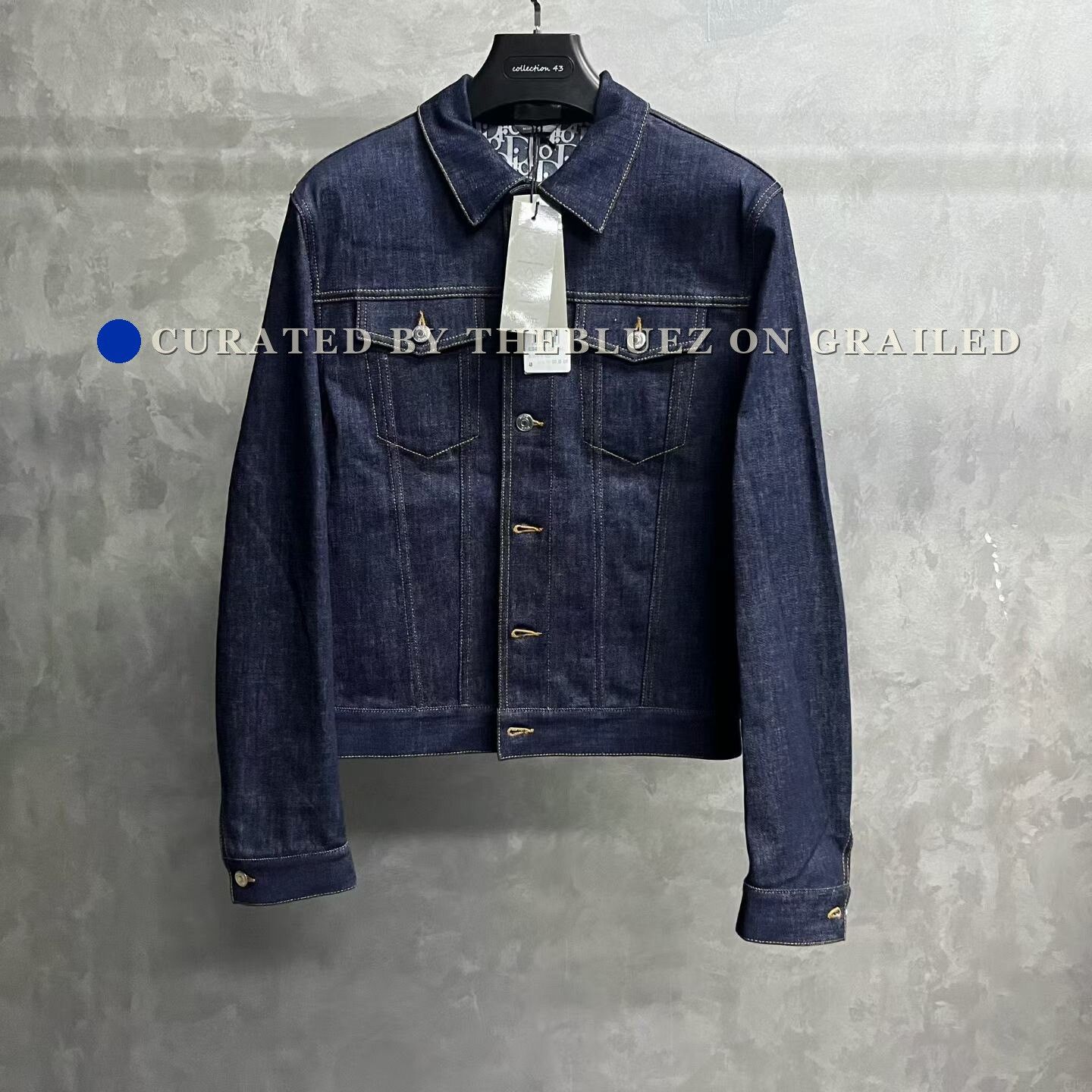 Dior Dior Homme 04SS Strip Wax Denim Destroy Jkt | Grailed