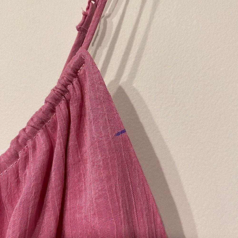 Zara Zara Pink Cropped Keyhole Tank Size Medium Size M / US 6-8 / IT 42-44 - 2 Thumbnail