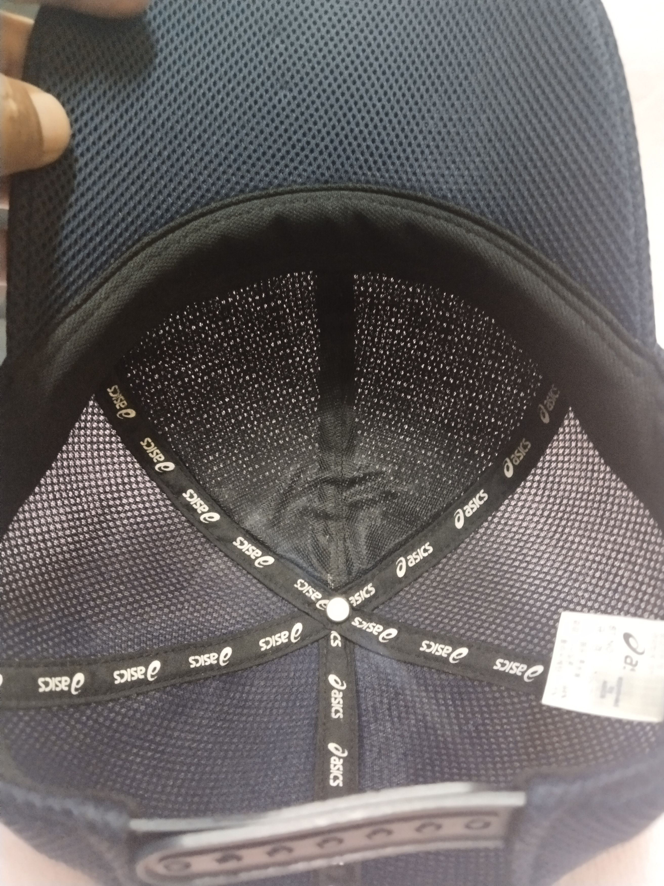 Japanese Brand RARE FULLMESH ASICS ADJUSTABLE SNAPBACK HAT Size ONE SIZE - 8 Thumbnail