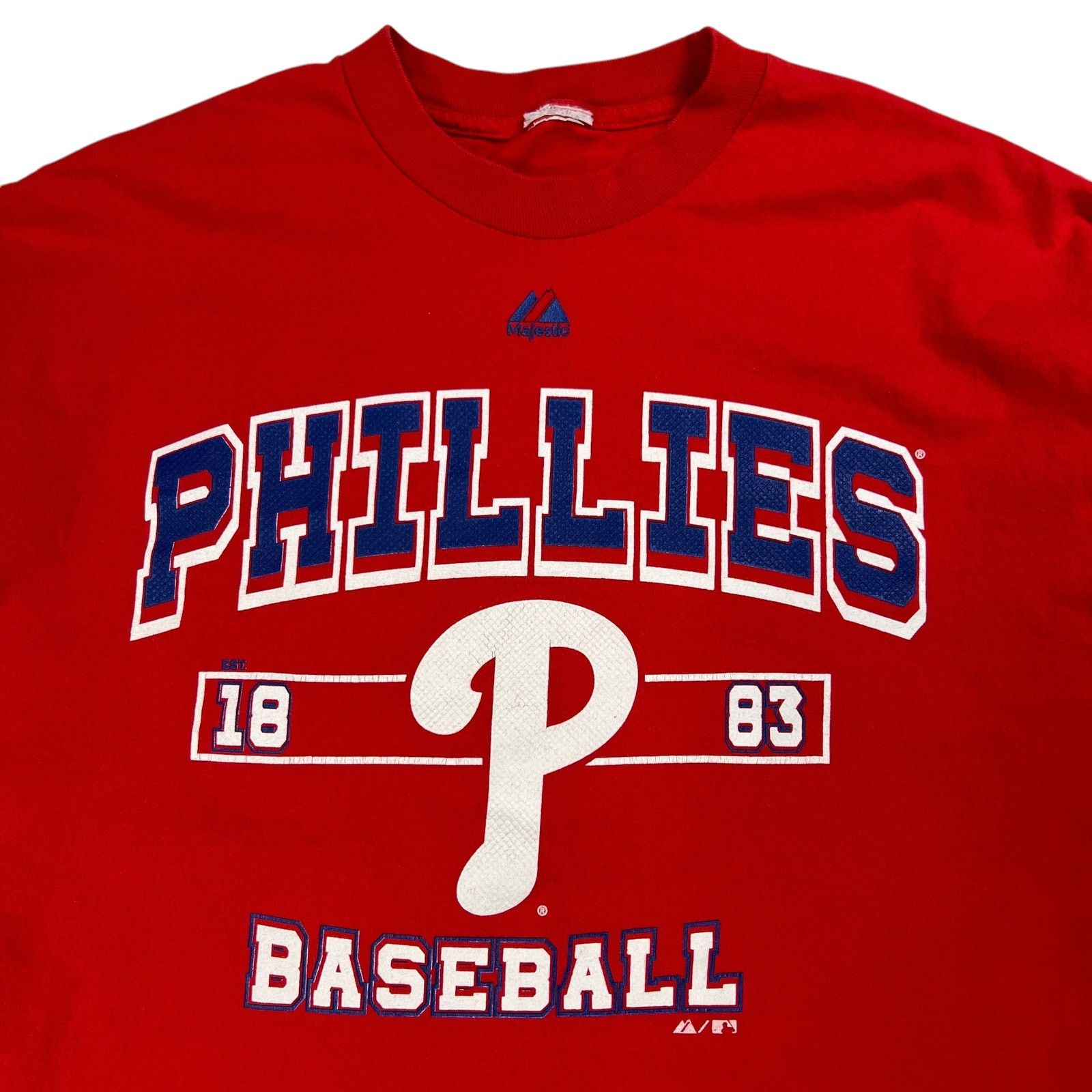 MLB × Majestic × Vintage Vintage Y2K Majestic Philadelphia Phillies long sleeve Size US XL / EU 56 / 4 - 4 Thumbnail