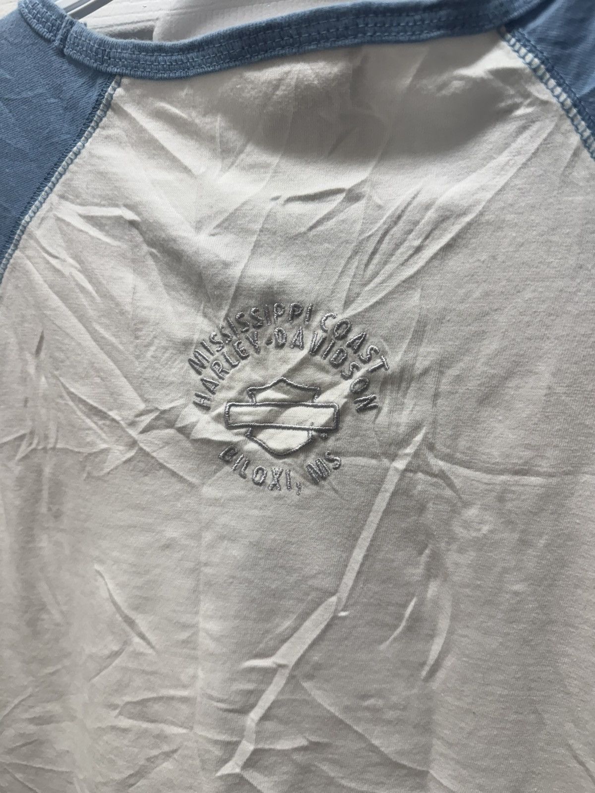 Harley Davidson Harley Davidson Vintage Womens Biker Shirt Cute Y2K Rare WH Size US M / EU 48-50 / 2 - 5 Thumbnail