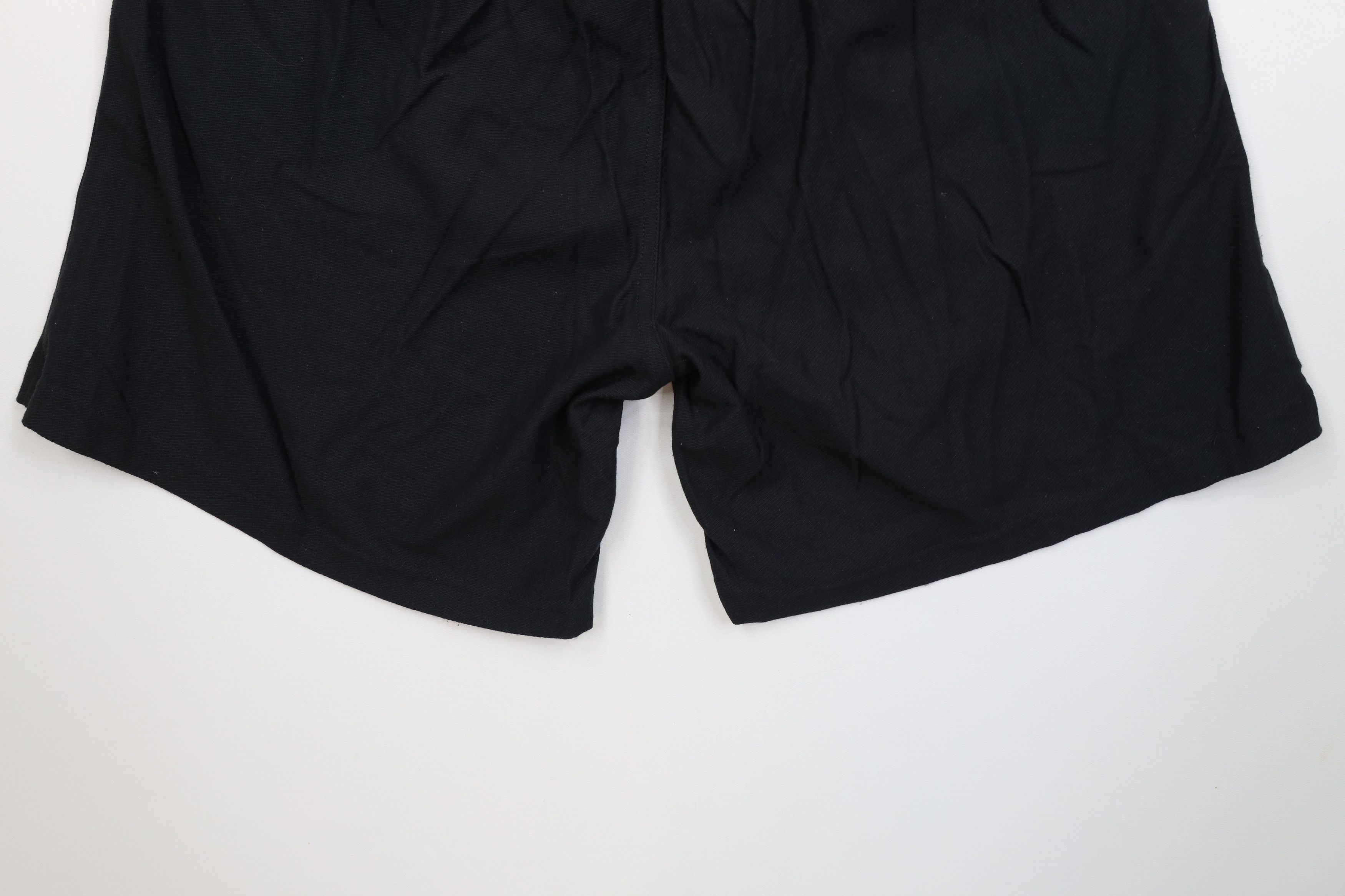 Adidas Deadstock Vintage 90s Adidas Above Knee Shorts Black Cotton Size US 36 / EU 52 - 14 Thumbnail