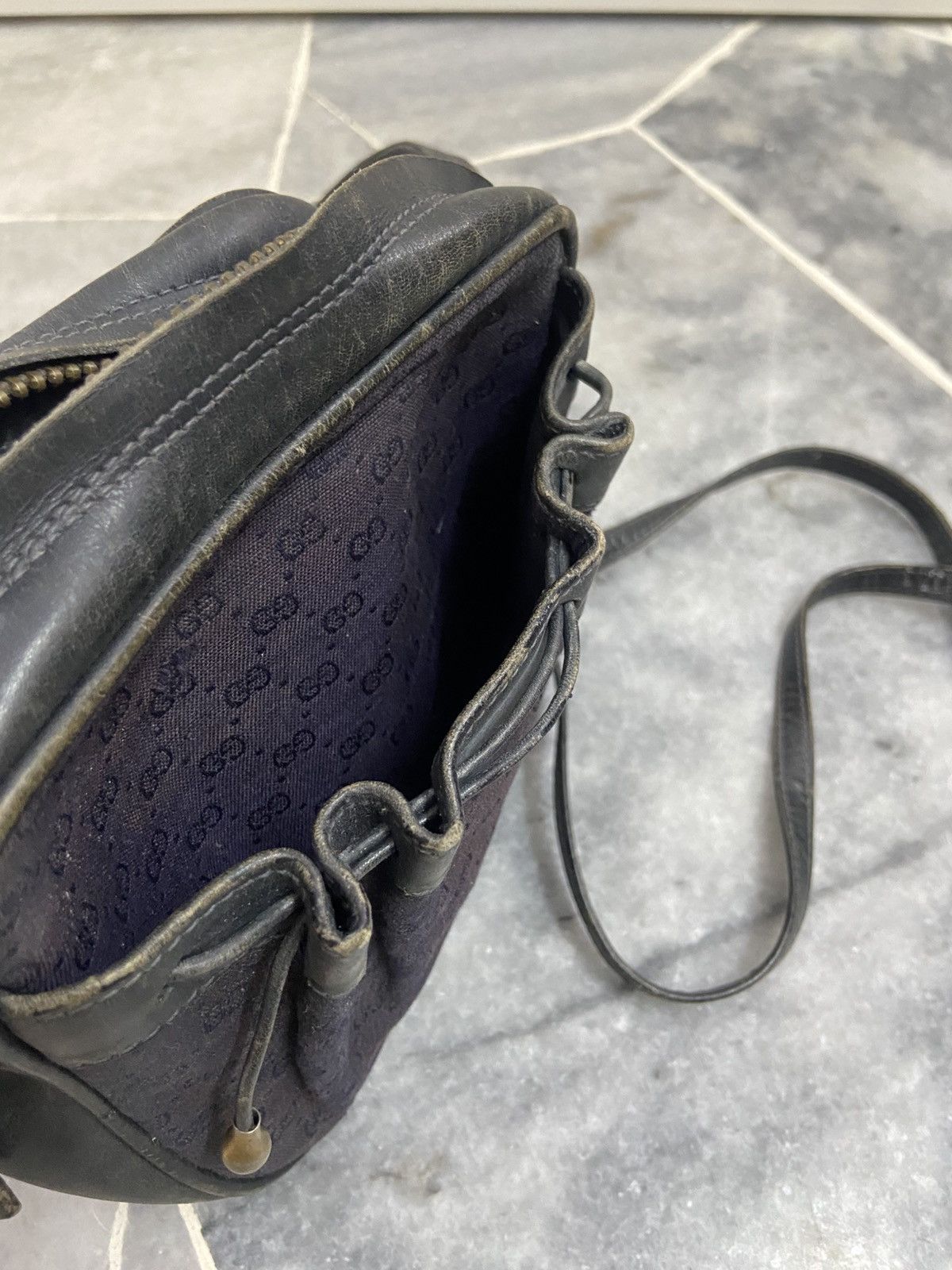 Gucci × Vintage Gucci Vintage Shoulder Crossbody Bag Size ONE SIZE - 10 Thumbnail