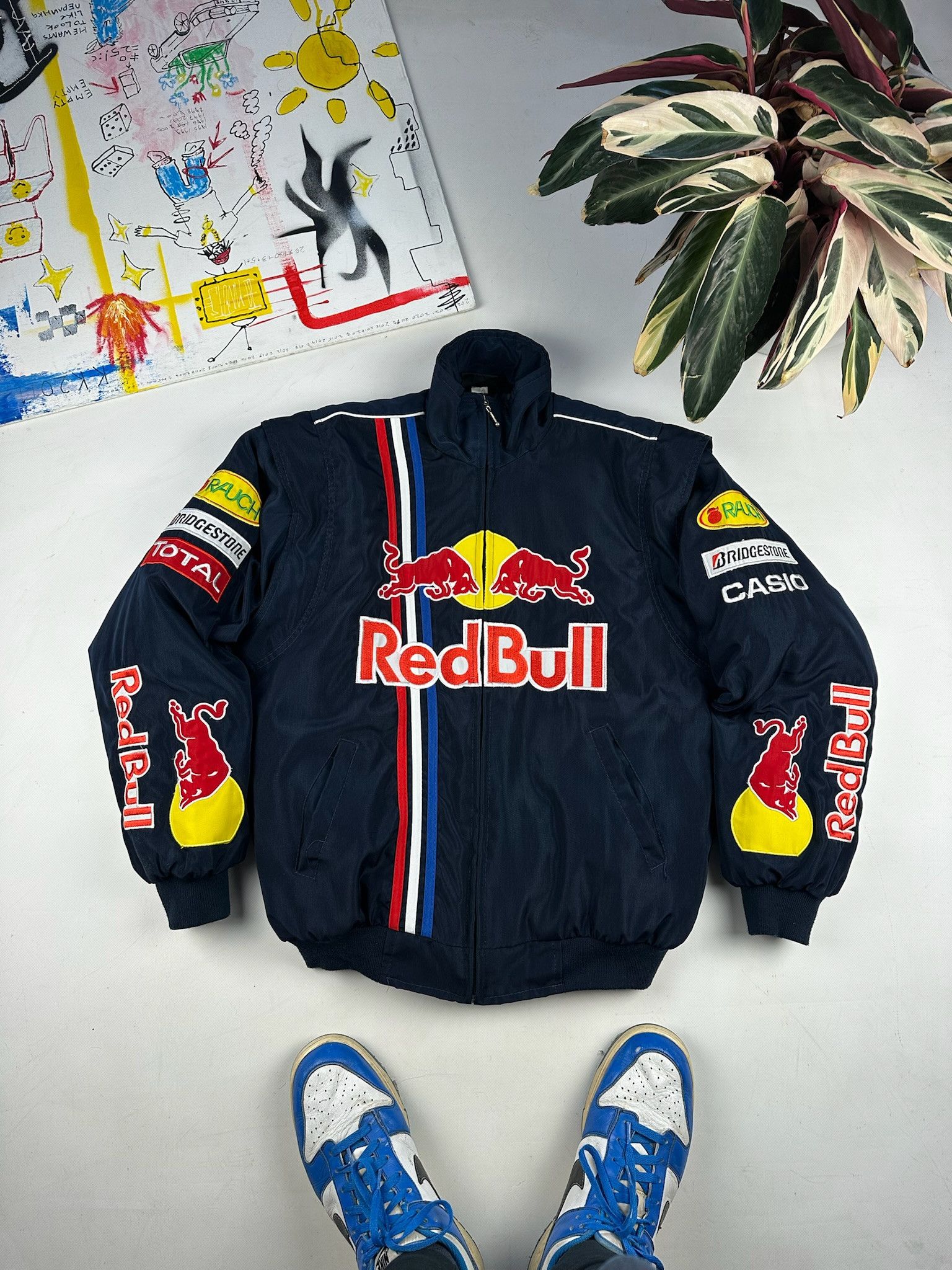 Red Bull Vintage Red Bull Racing Jacket Size US M / EU 48-50 / 2 - 3 Thumbnail