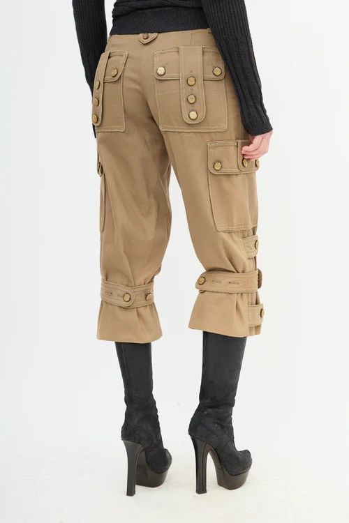 Dolce & Gabbana Dolce and Gabbana Fall 2006 Cargo Sailor Capris Size 32" / US 10 / IT 46 - 3 Thumbnail