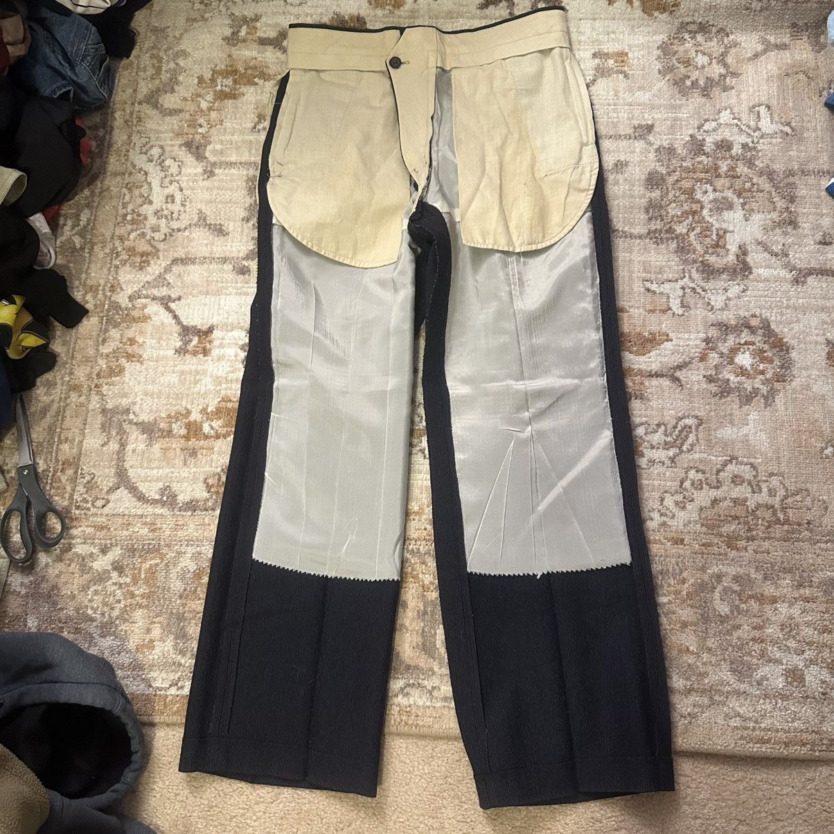 Vintage VTG 70s Men’s Custom Made Wool Pants Trousers Half Lined Size US 28 / EU 44 - 13 Thumbnail