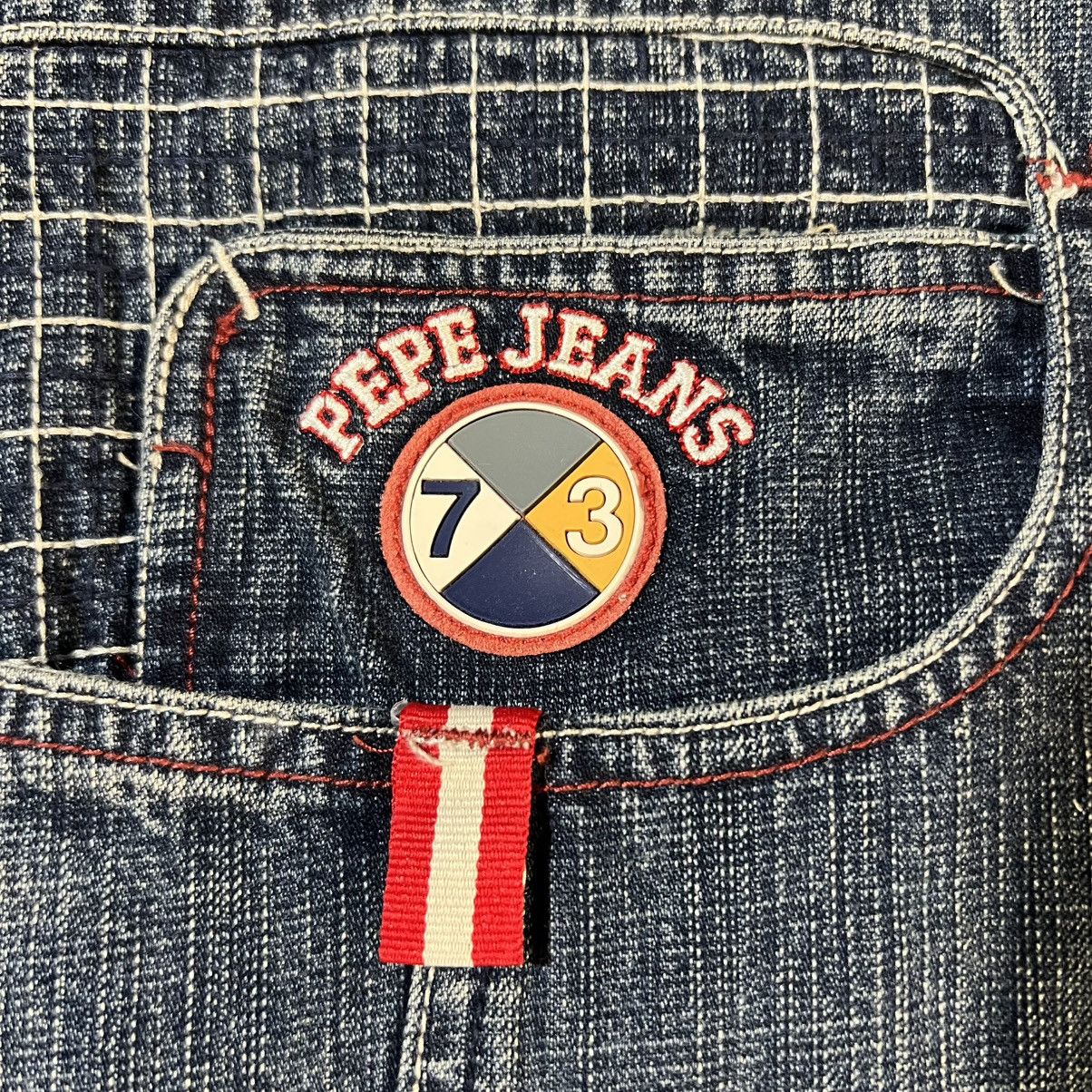 Pepe Jeans Blue Hooded Denim Jean Jacket Size US XL / EU 56 / 4 - 8 Thumbnail
