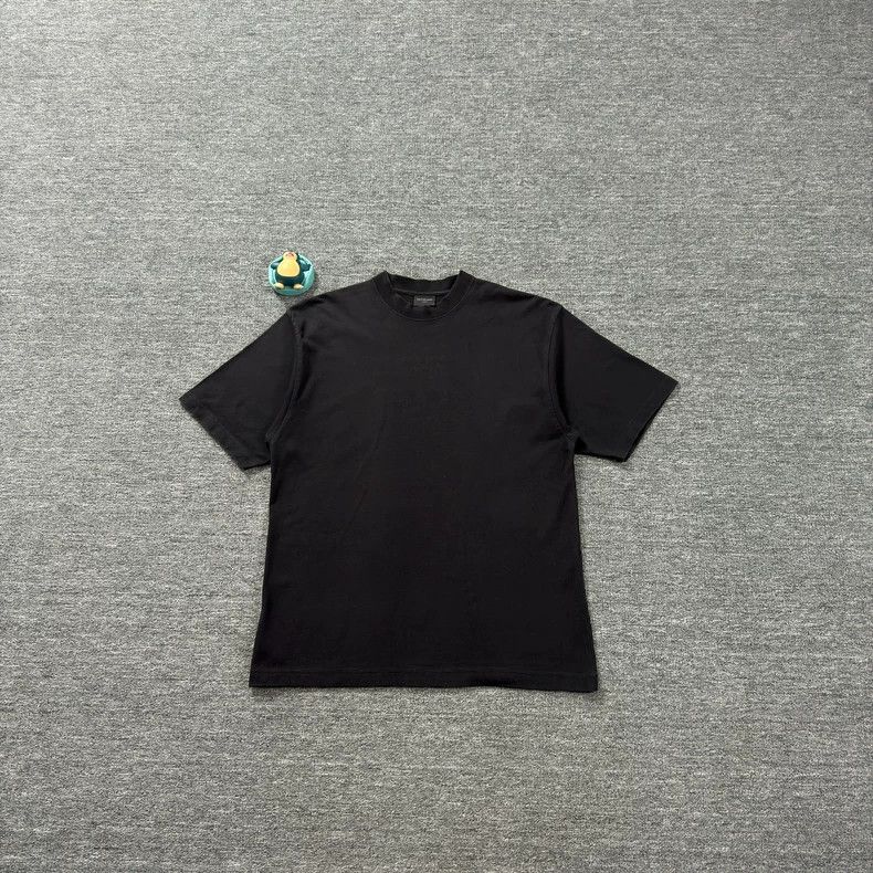 Balenciaga Balenciaga Black back crystal BB short-sleeve Size US S / EU 44-46 / 1 - 1 Thumbnail