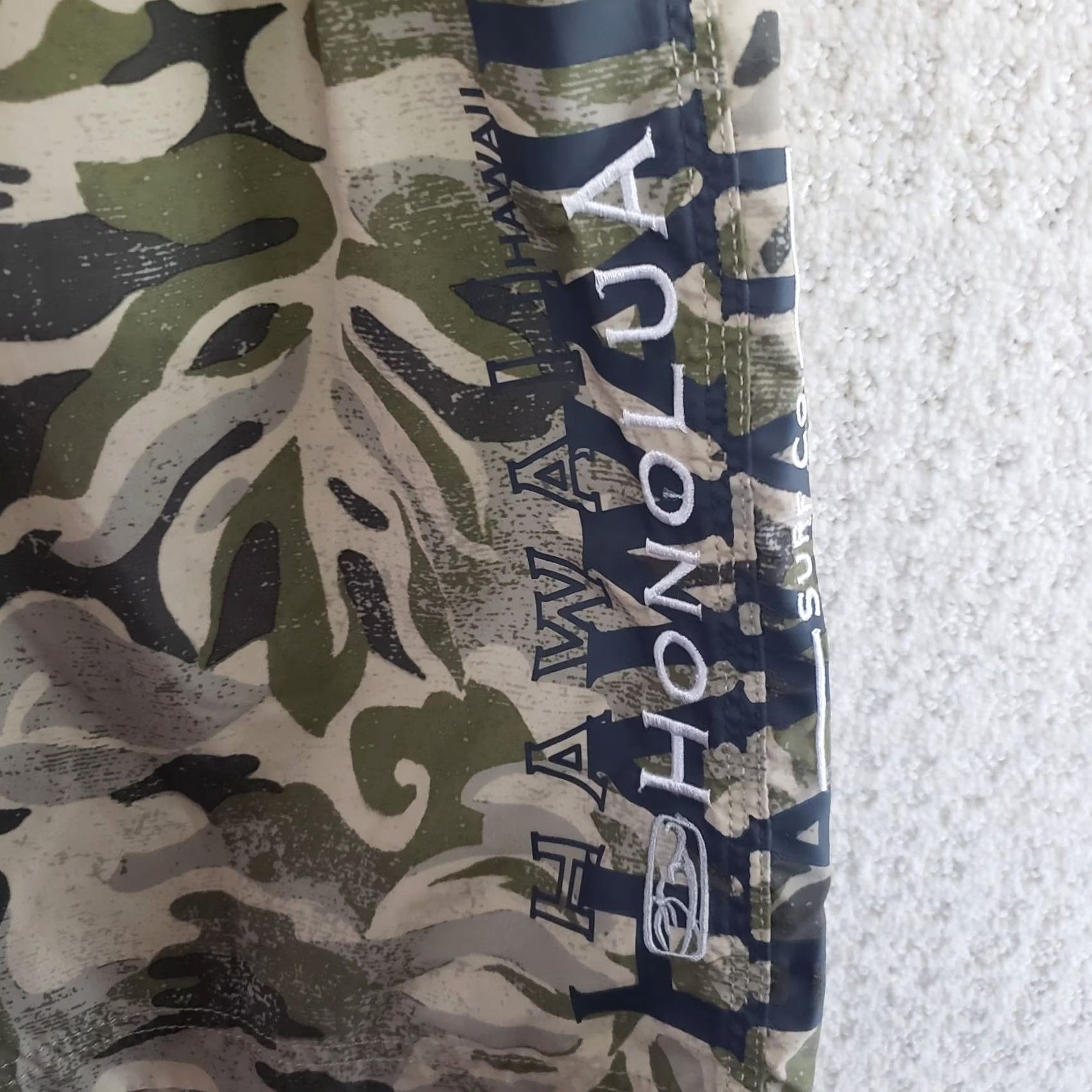 Swims Honolua Mens Board Shorts 38x12 Multicolor Camo Hawaiian Beach Quick Dry UV Protection Pockets Embroidered Logo Board Shorts Mens 38 Multicolor Camo Size US 38 / EU 54 - 5 Thumbnail