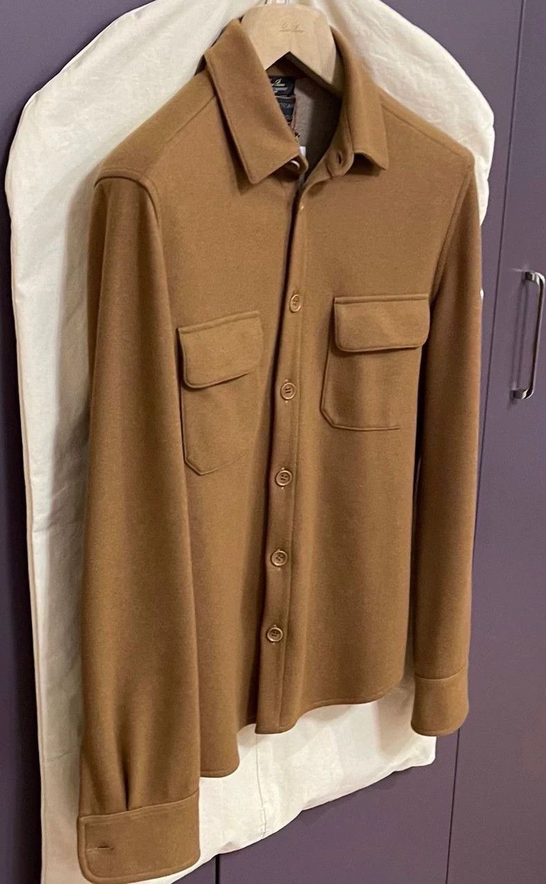 Loro Piana LORO PIANA Camel-hair jacket Size US M / EU 48-50 / 2 - 3 Thumbnail