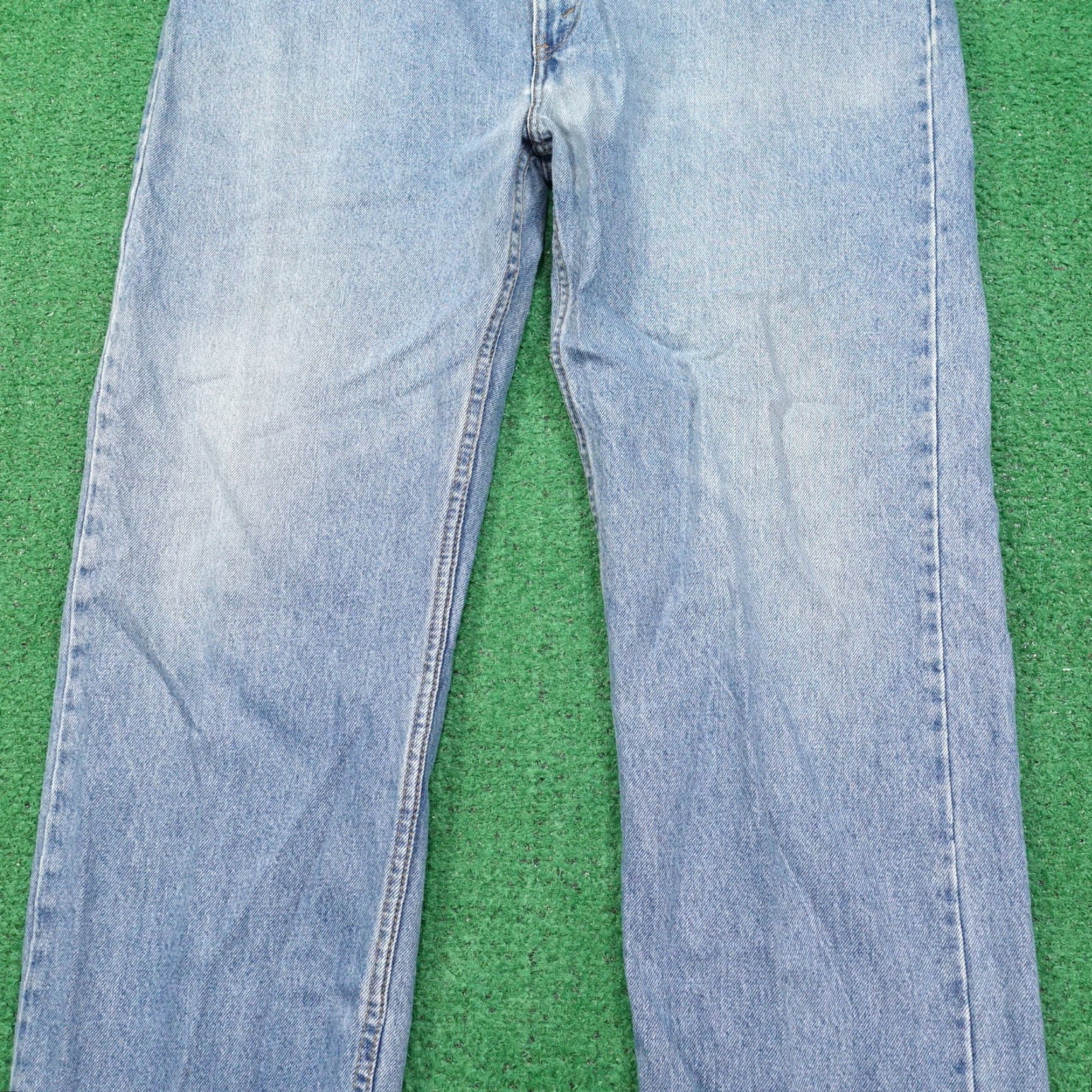 Levi's VINTAGE LEVI'S 505 STRAIGHT LEG BLUE JEANS MENS 38X32 Size US 38 / EU 54 - 3 Thumbnail