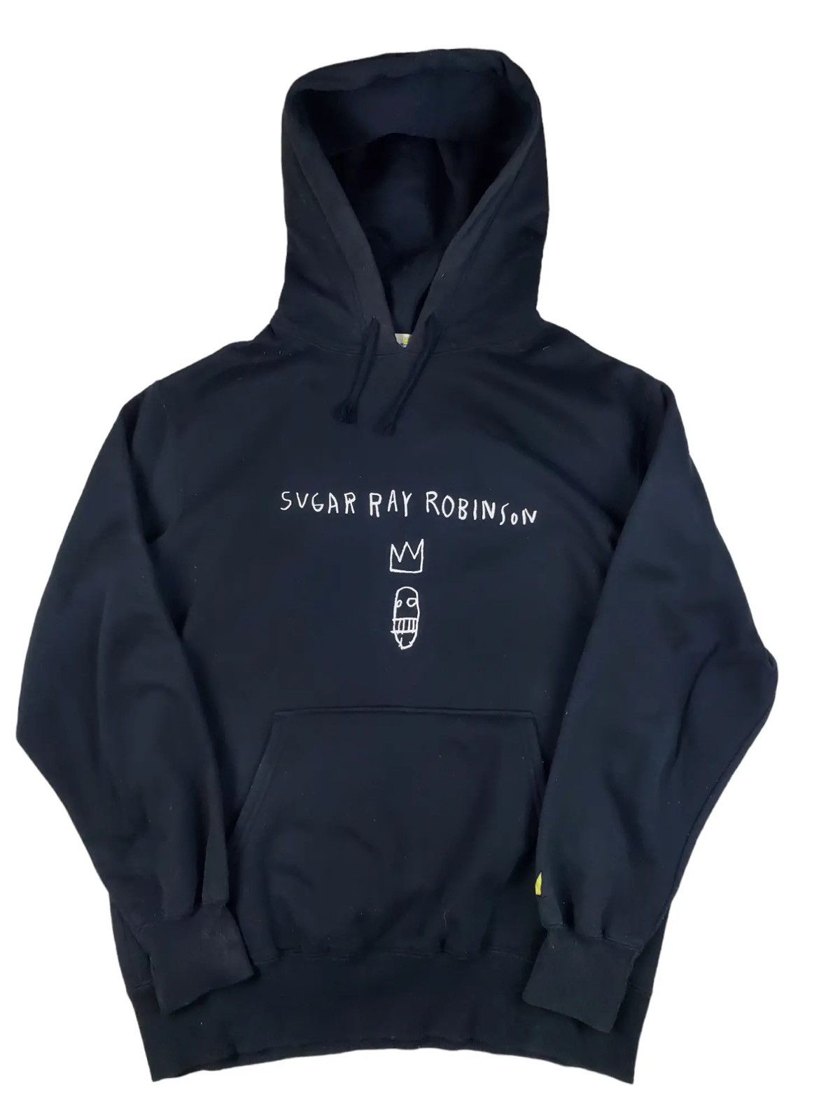 Jean-Michel Basquiat ✅️Hoodie Jean Michel Basquiat Sugar Ray Robinson Size US L / EU 52-54 / 3 - 1 Thumbnail