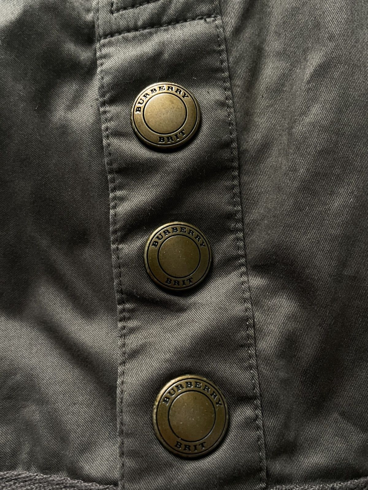 Burberry Burberry Brit Light Khaki Green Blazer Jacket Size XS / US 0-2 / IT 36-38 - 8 Thumbnail