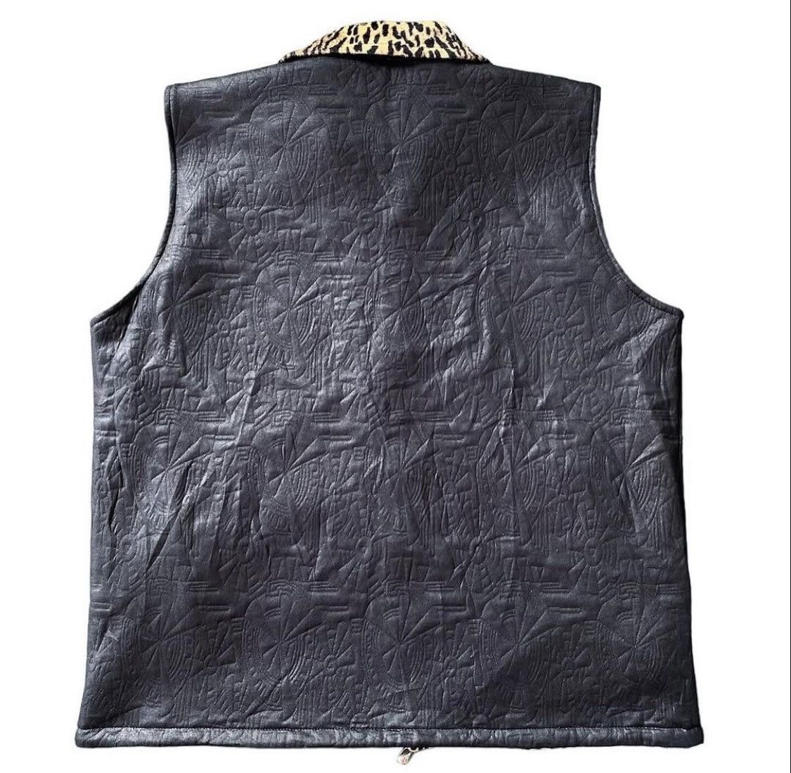 Japanese Brand Leopard vest reversible Size US L / EU 52-54 / 3 - 4 Thumbnail