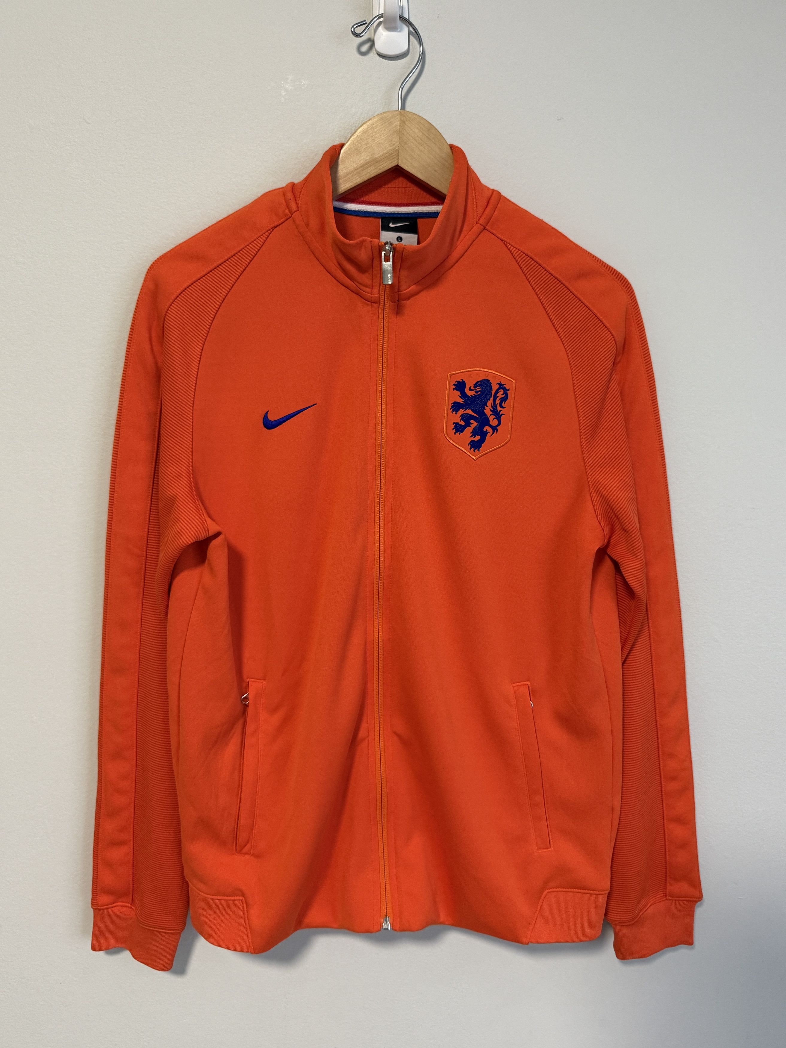 Nike 2016-17 Netherlands Nike Track Jacket Size US L / EU 52-54 / 3 - 1 Thumbnail