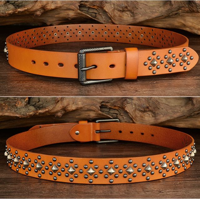 Japanese Brand × Vintage Personalized Rivet belt Size ONE SIZE - 3 Thumbnail