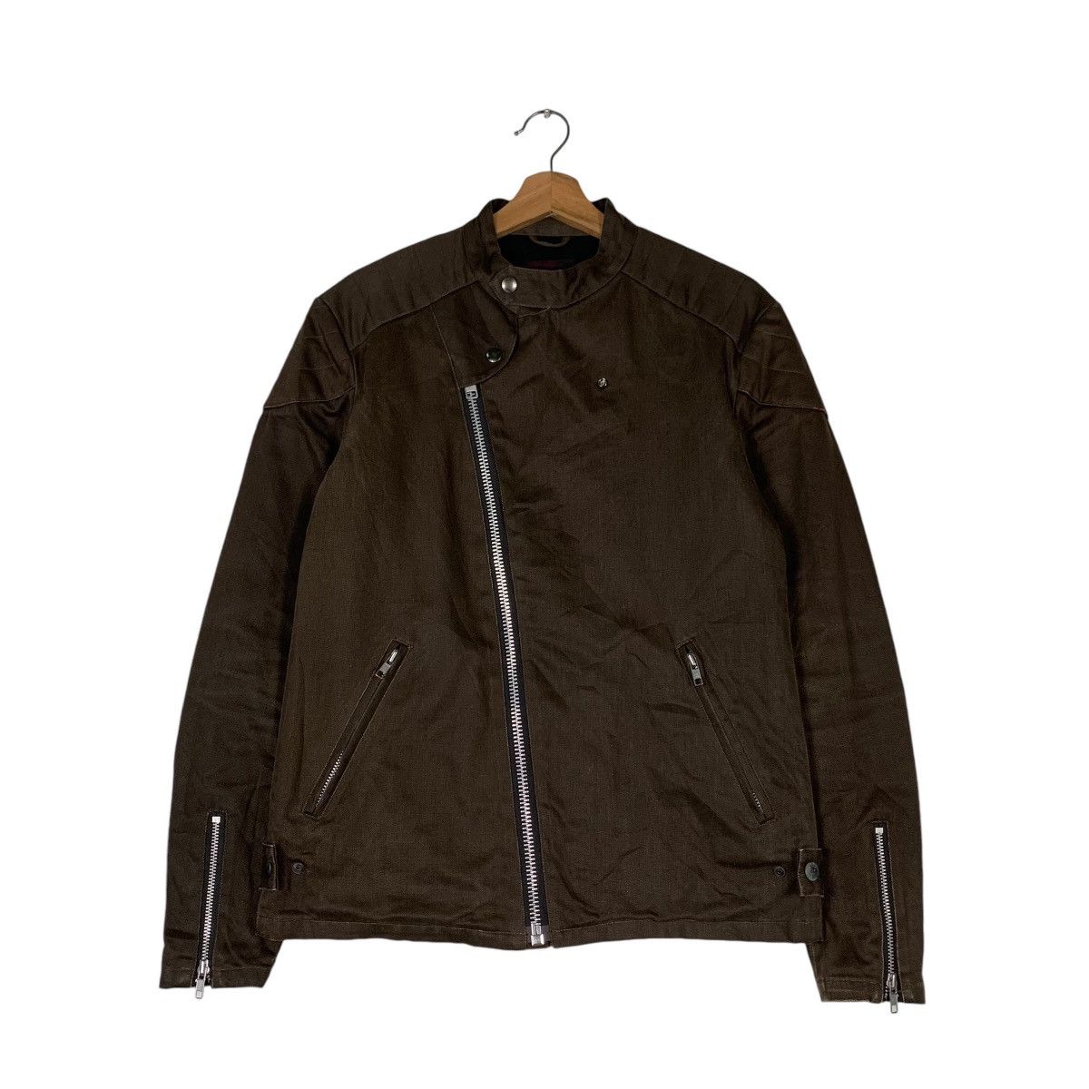 Japanese Brand REATS TAILOR ZAZOUS Asymmetrical Jacket #1285-C58 Size US S / EU 44-46 / 1 - 1 Thumbnail