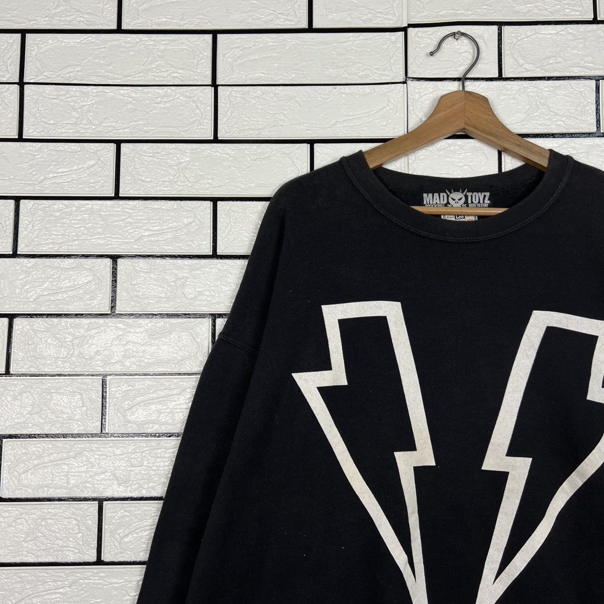 Lee Vintage MAD TOYZ Rock N Roll Big Logo Sweatshirt #4001-C182 Size US XL / EU 56 / 4 - 3 Thumbnail
