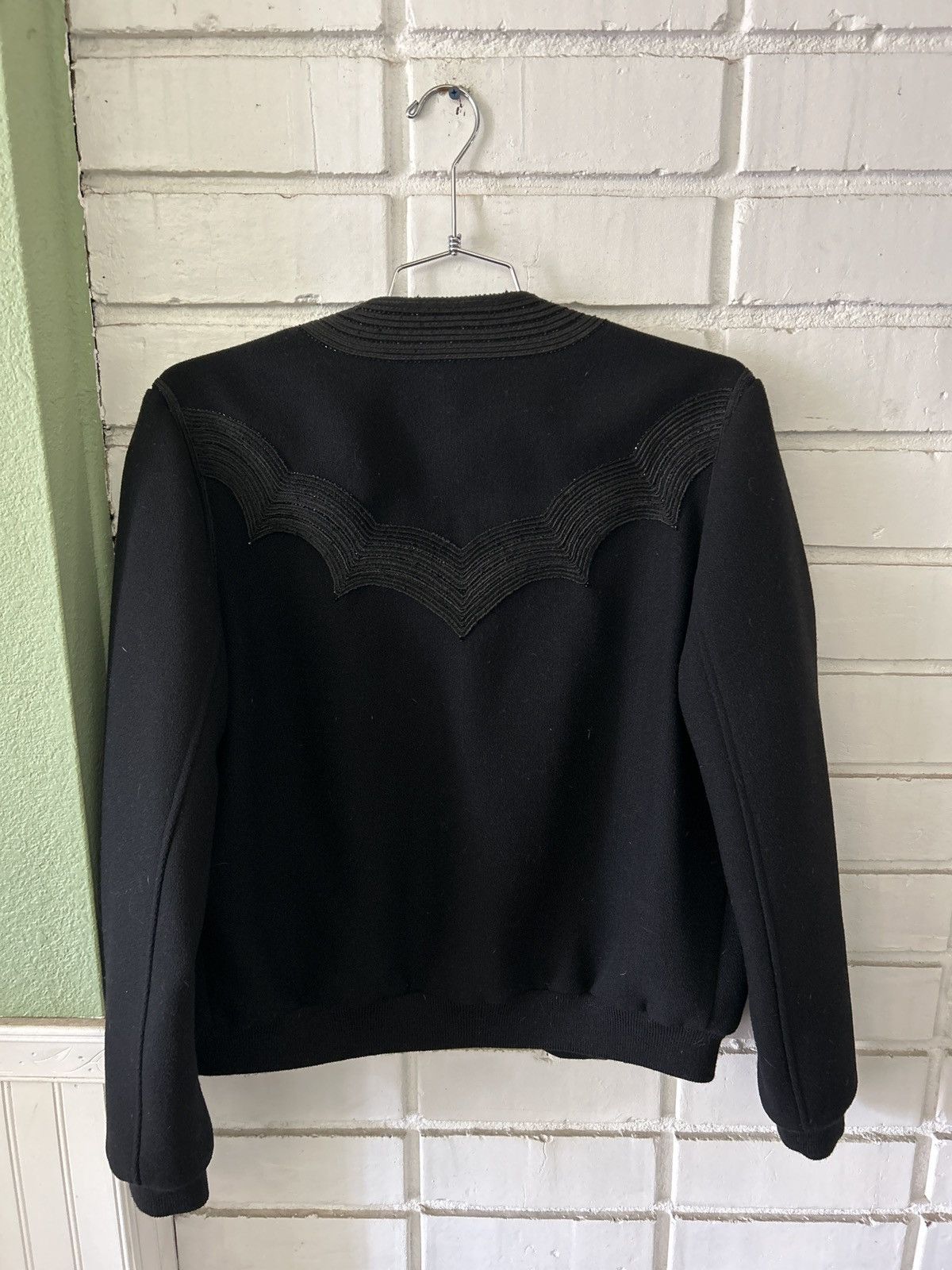 Anthony Vaccarello × Saint Laurent Paris Saint Laurent SS19 Embroidered Jacket Size US M / EU 48-50 / 2 - 2 Thumbnail