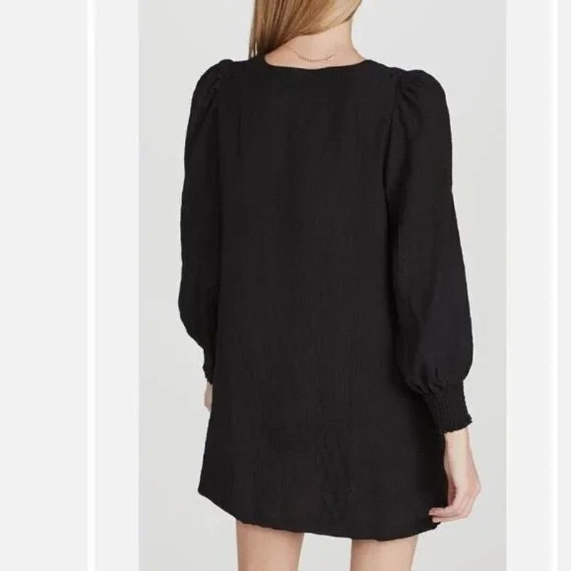 BB Dakota BB Dakota Steve Madden | Ruston Textured Mini Dress | XS Size XS / US 0-2 / IT 36-38 - 2 Thumbnail