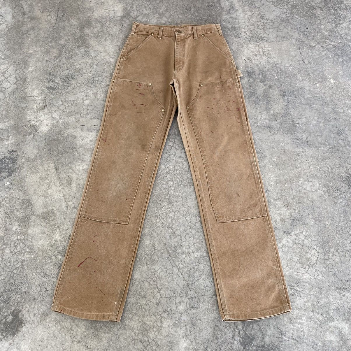 Carhartt Relaxed Fit Painter Pants, Men's, W34 equivalent cotton Beige type Vintage Second Hand