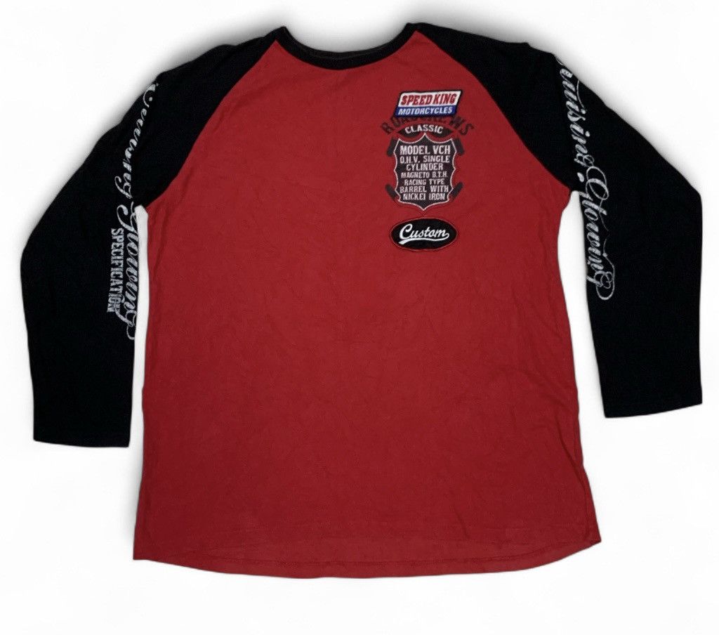 Bullet Noise Vintage Bullet Noise motorcycle tee patchwork Size US XL / EU 56 / 4 - 1 Thumbnail