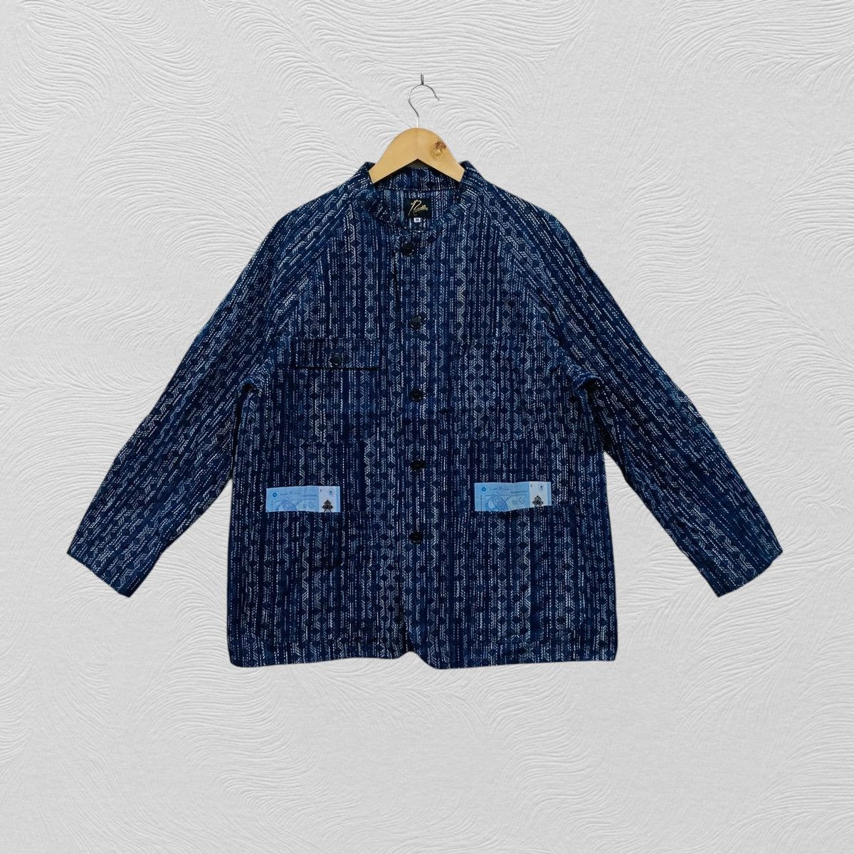 Kapital Needles ss19 Chore Coat Jacket sashiko Size US L / EU 52-54 / 3 - 3 Thumbnail