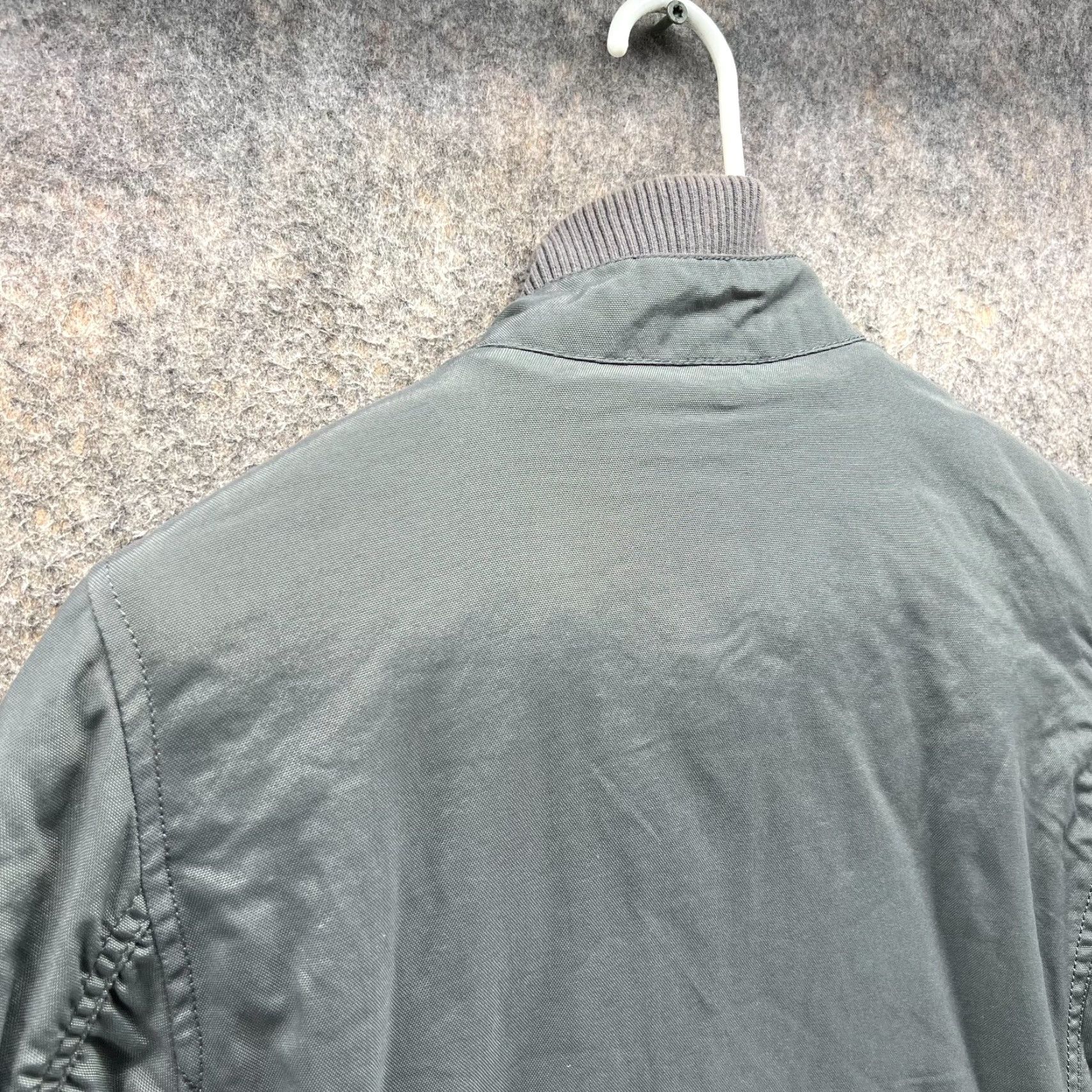 Vintage VINTAGE Alpha Industries Jacket Men Medium Military Field Gray Full Zip Winter Nylon M65 Size US M / EU 48-50 / 2 - 3 Thumbnail