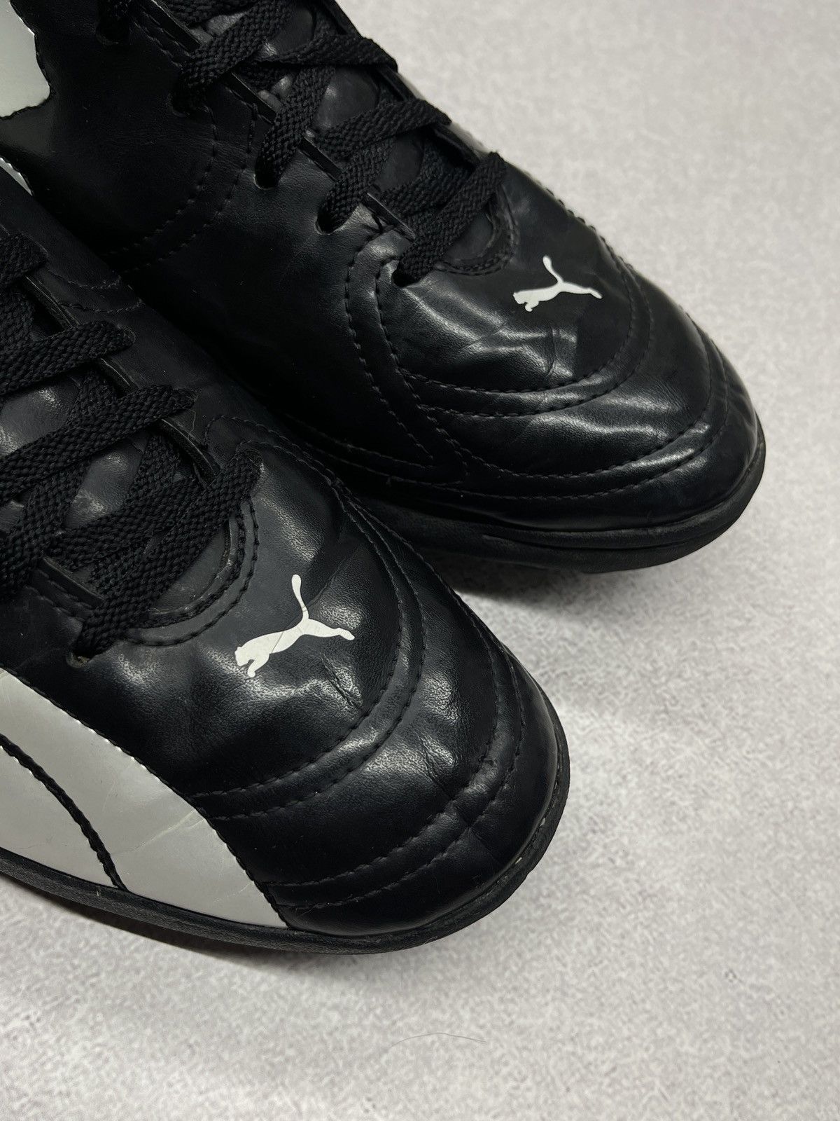 Puma Vintage Puma Soccer Sneakers Leather Big Logo Speedcat Style Size US 11 / EU 44 - 9 Thumbnail