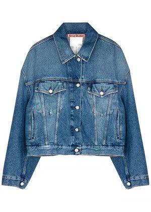 Acne Studios o1y0725 Denim Jacket in Blue Size M / US 6-8 / IT 42-44 - 1 Thumbnail