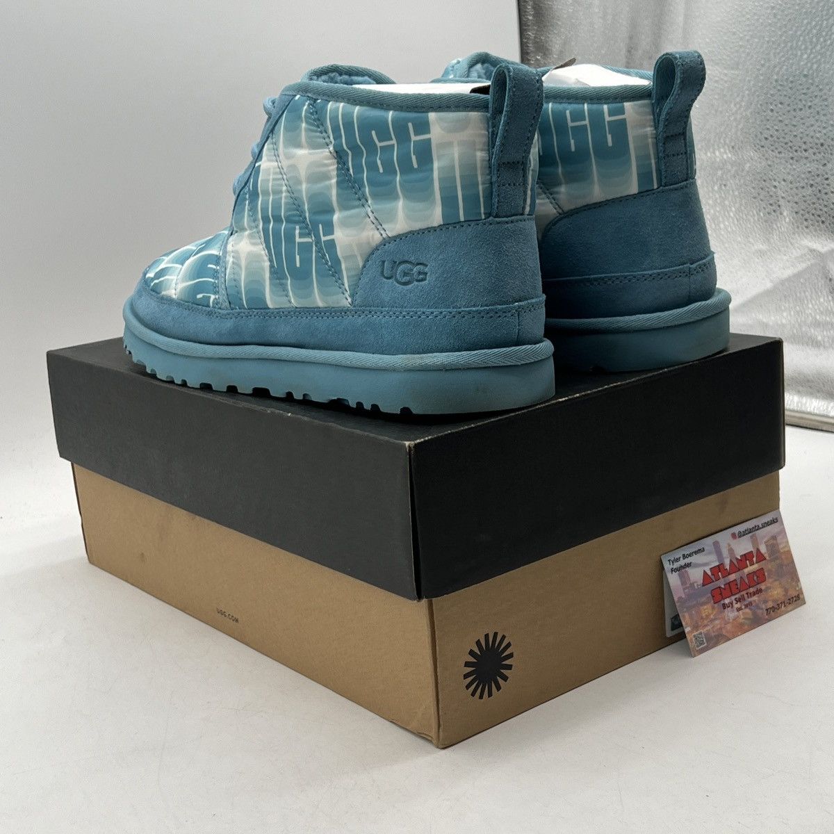 Ugg UGG Neumel LTA Wavelength Ankle Boot Size US 12 / EU 45 - 4 Thumbnail