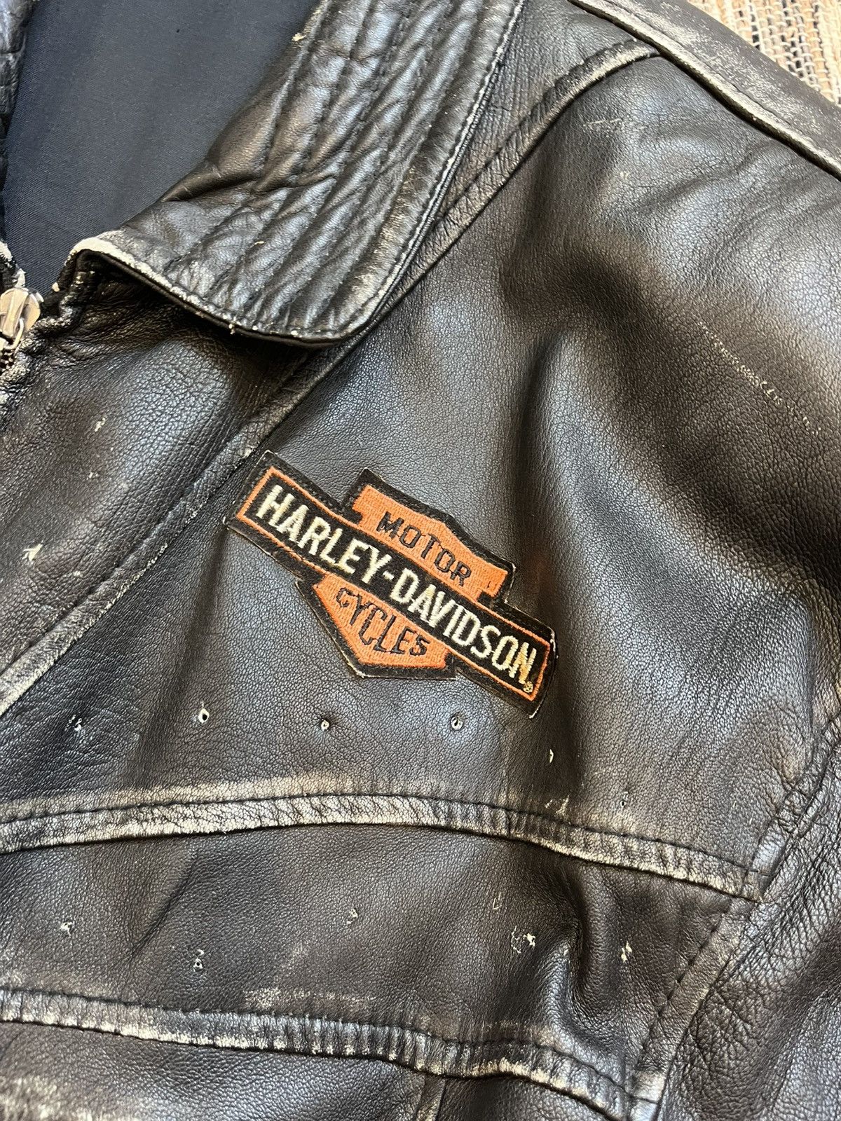 Harley Davidson × Vintage Vintage Willie G Harley Davidson Leather Jacket autographed Size US XL / EU 56 / 4 - 11 Thumbnail
