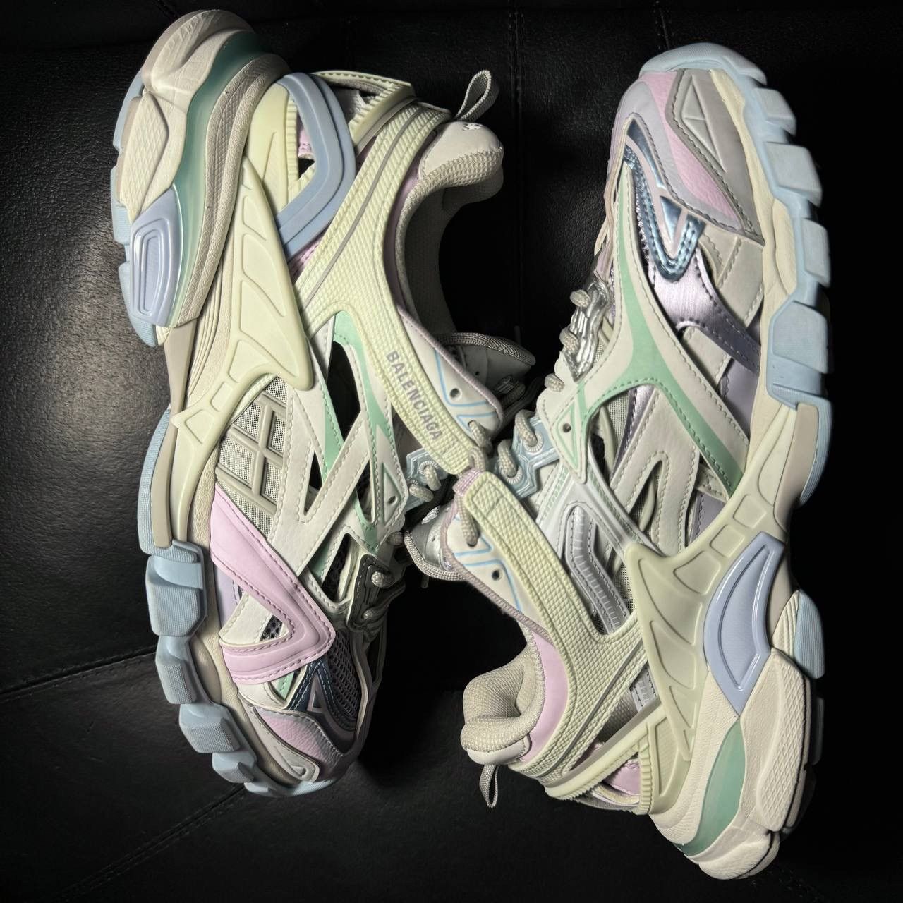 Balenciaga 41 sneakers Balenciaga track 2 white pink Size US 8 / IT 38 - 4 Thumbnail