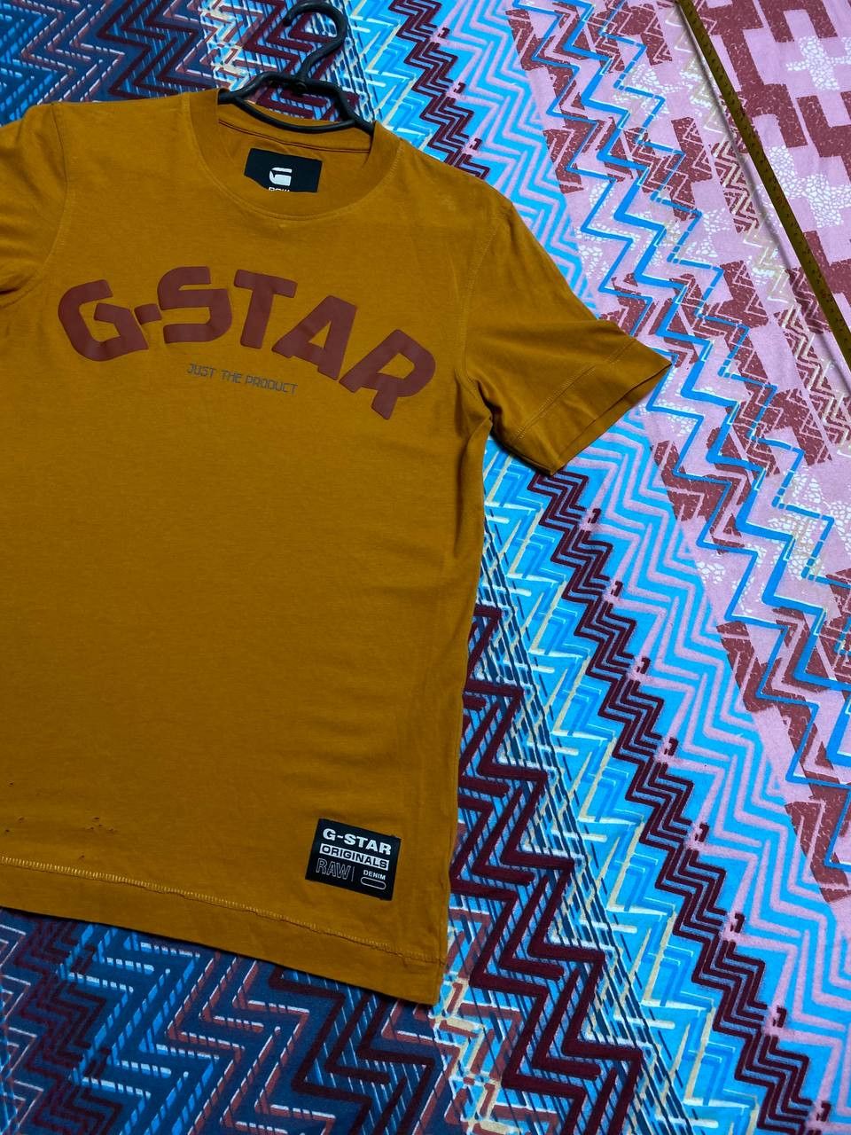 G-Star G Star Raw Vintage Mens Big logo Crew Neck T-Shirt Tee Size US S / EU 44-46 / 1 - 10 Thumbnail