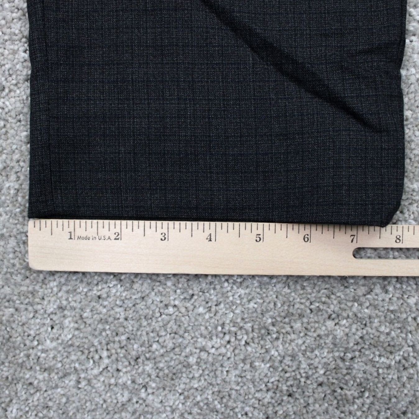 Ted Baker Ted Baker London Dress Pants Mens 36R Black Wool Flat Front Inseam 32" Casual Formal 100% Wool Slob? Size US 36 / EU 52 - 5 Thumbnail