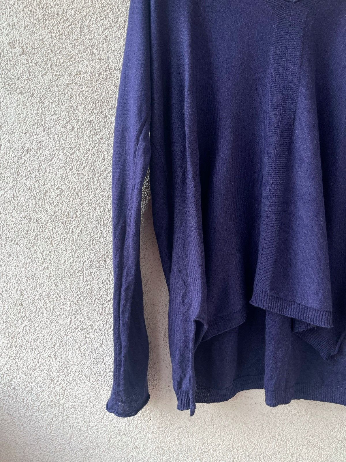 Rundholz Rundholz Women’s Knitted Sweater Jumper V Neck Purple Size S Size S / US 4 / IT 40 - 4 Thumbnail