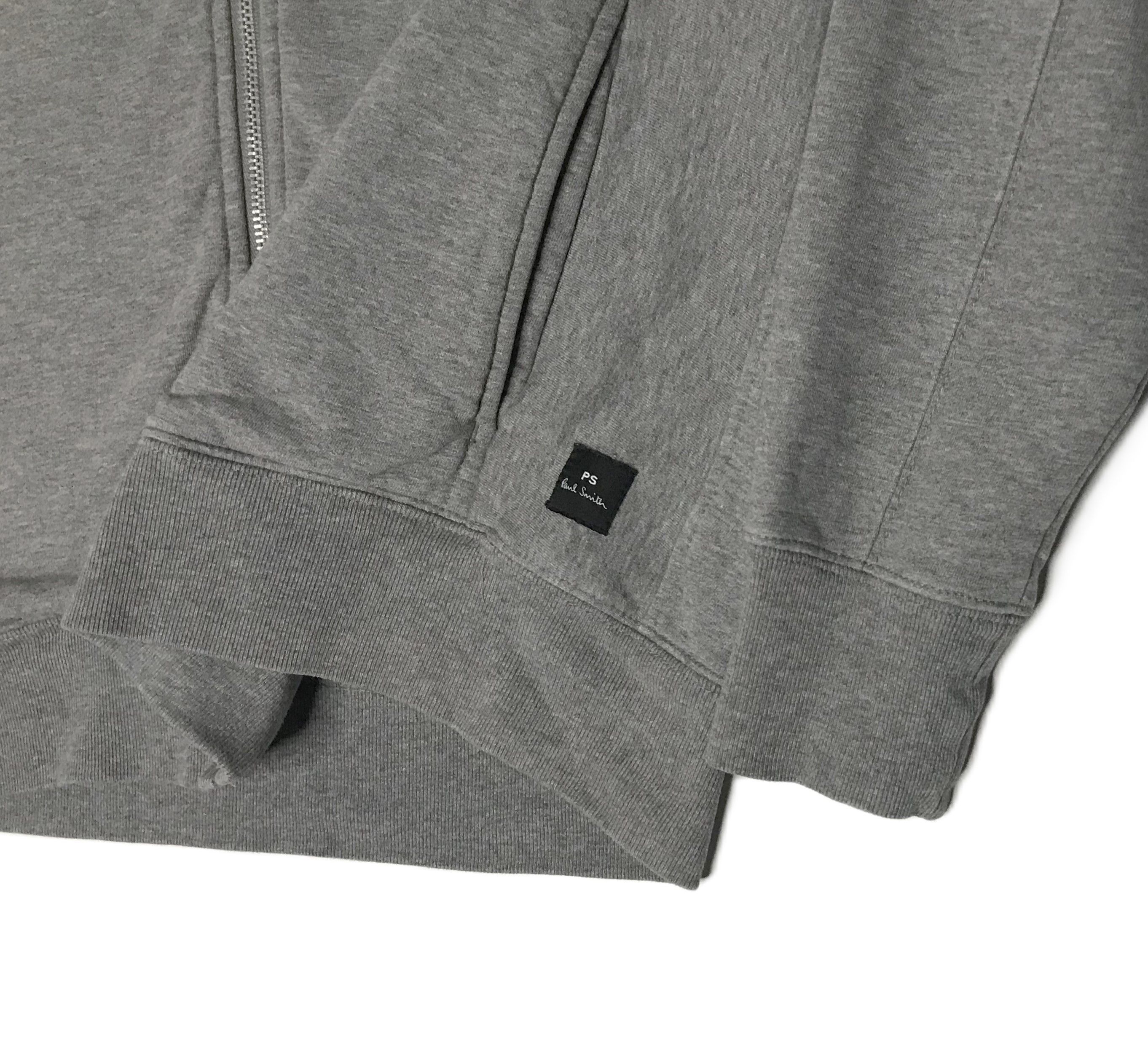 Paul Smith Paul Smith Mens Zip Hoodie Logo Sz L Gray Size US L / EU 52-54 / 3 - 5 Thumbnail