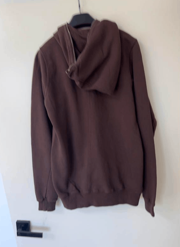 Rick Owens Rick Owens Solid Color Hooded Sweatshirt Jacket Size US XS / EU 42 / 0 - 2 Thumbnail