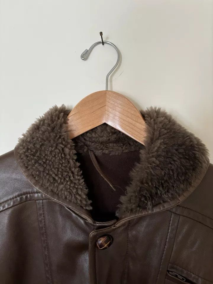 Bally Bally 80s Brown Leather Bomber Jacket Vintage Snap Soft Size US M / EU 48-50 / 2 - 6 Thumbnail