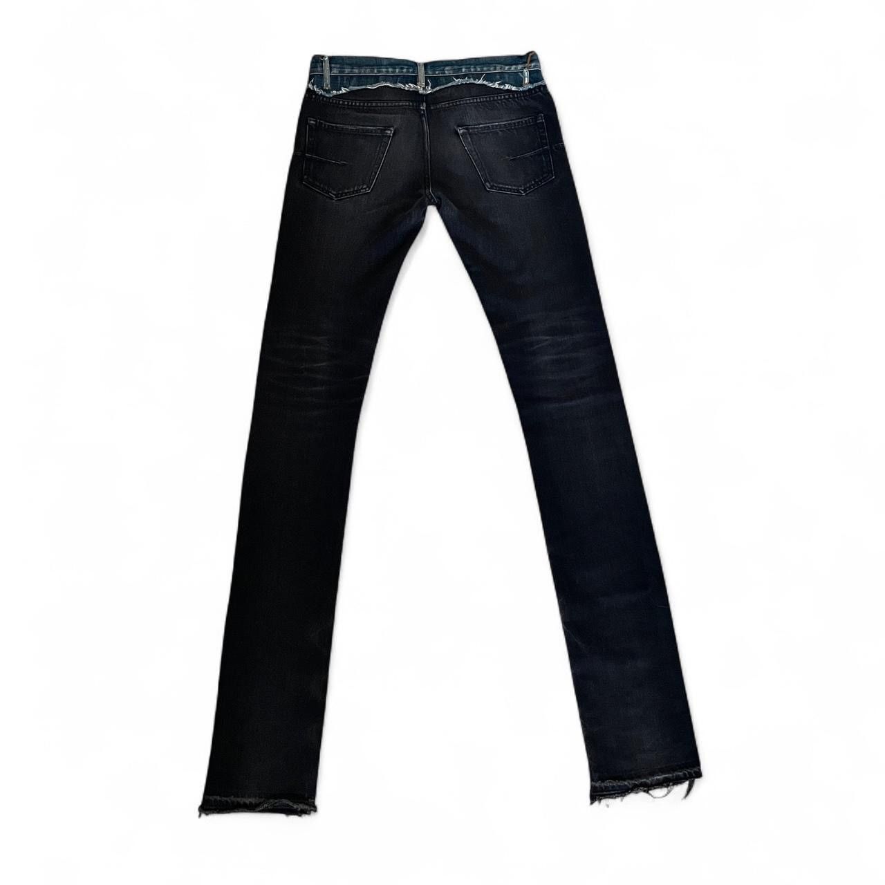 Dior Dior Homme AW06 Cummerbund Jeans Size US 27 - 2 Thumbnail