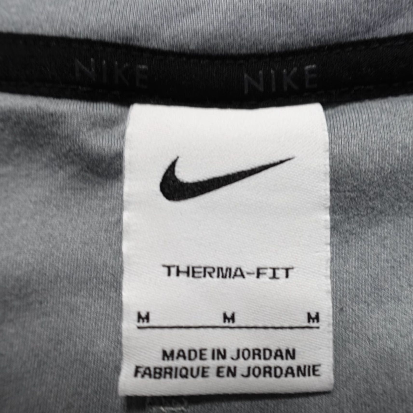 Nike Nike Womens Sweatshirt Medium Gray Retro Solid DD4927 Therma-Fit Size M / US 6-8 / IT 42-44 - 2 Thumbnail