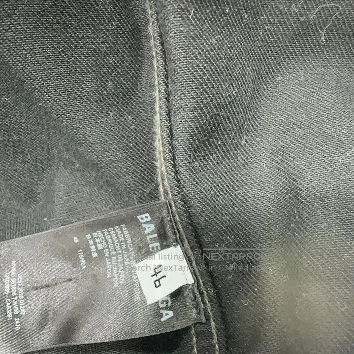Balenciaga Balenciaga SS21 Black Denim Hooded Jacket. Size US M / EU 48-50 / 2 - 3 Thumbnail