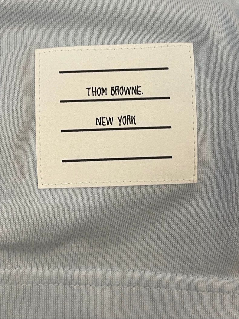 Thom Browne Thom browne Baby blue show embroidered rabbit puppy long-sl Size S / US 4 / IT 40 - 5 Thumbnail