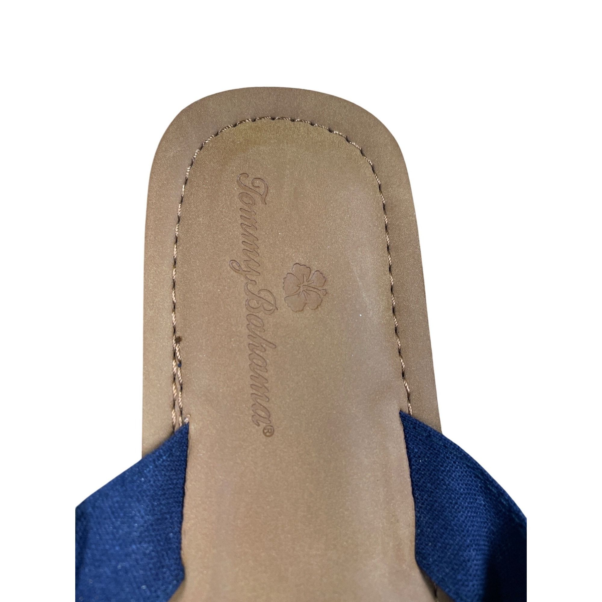 Tommy Bahama Tommy Bahama Womens Blue Slip-On Thong Sandals Size 8 SKU 85 Size US 8 / IT 38 - 7 Thumbnail